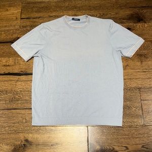 Boggi Milano Cotton Crepe Knit T-Shirt